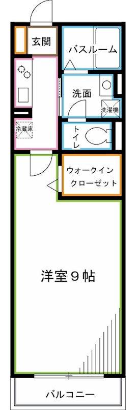 アゼリアⅠ 間取り