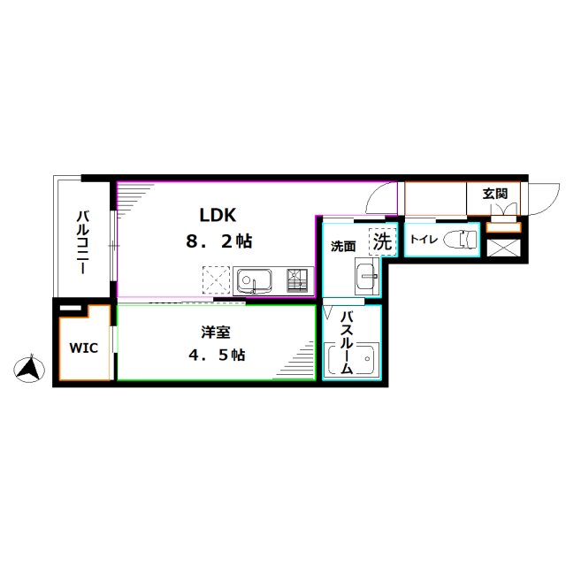(仮称)東京都練馬区上石神井南町③計画 間取り
