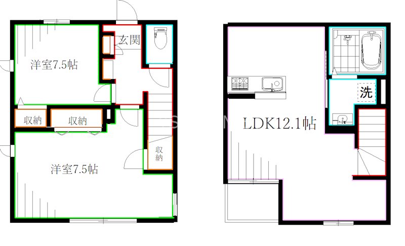 フォレストテラス  間取り