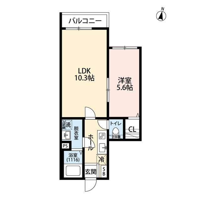 エクセラン柴崎町 間取り