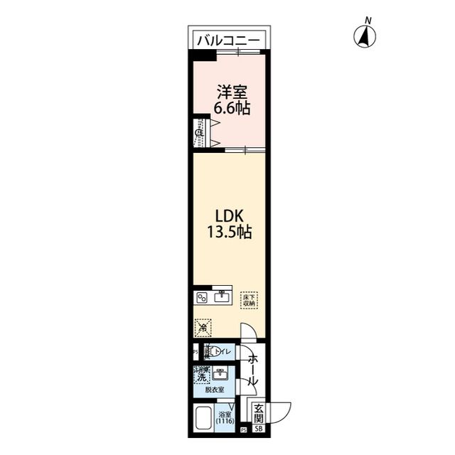 エクセラン柴崎町 間取り