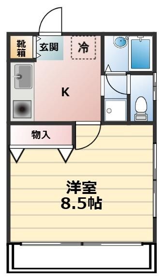 K.ハイツ 間取り