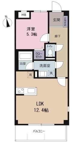 Lumiere 間取り図