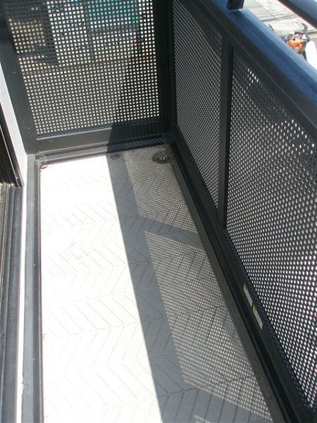 レジデンスモーセ ベランダ