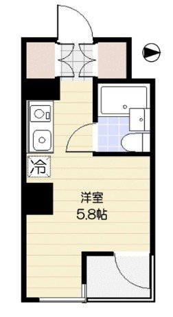 国分寺シティハイツ 間取り