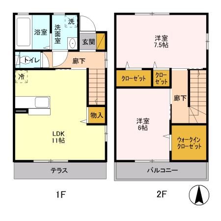 カサブランカセブン 間取り