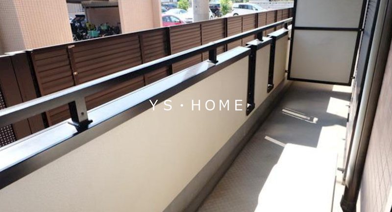 ドエルモトハシクレール ベランダ