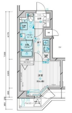 メインステージ西荻窪駅前 間取り