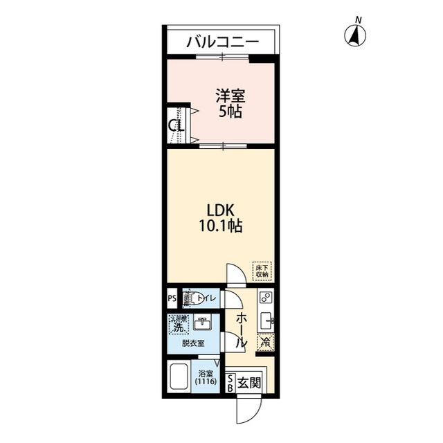 エクセラン柴崎町 間取り
