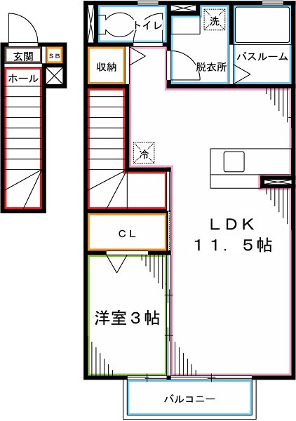 グランモア　オザキ  間取り