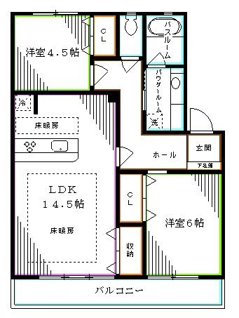ソアラハイム野方  間取り