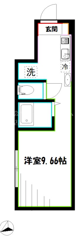 エクセラン吉祥寺 間取り