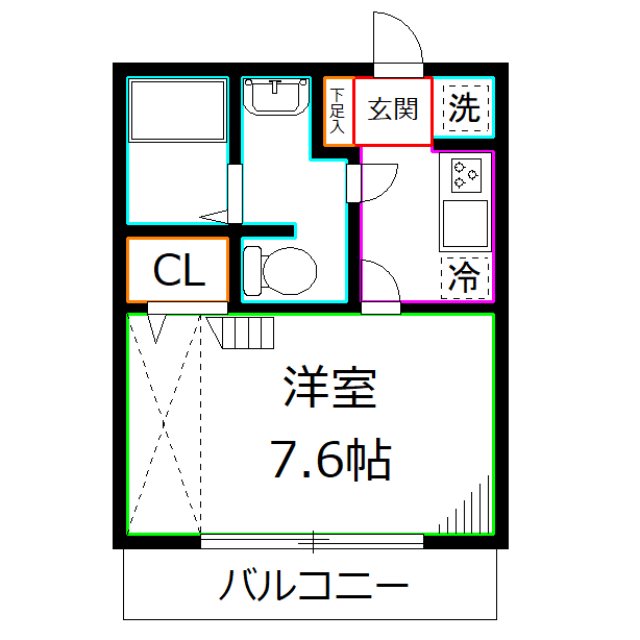 ファンタジア 間取り