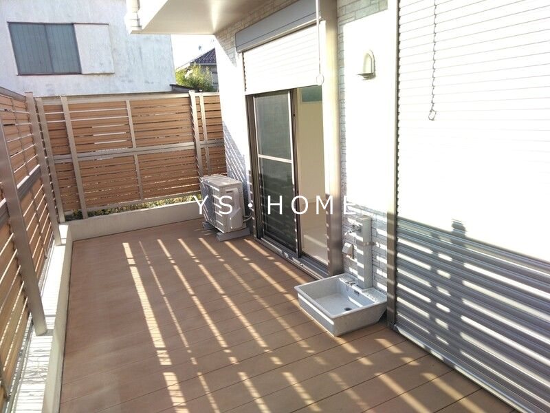 Tiara　B棟 ベランダ