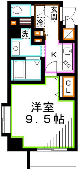 フォルテューヌ三鷹 間取り