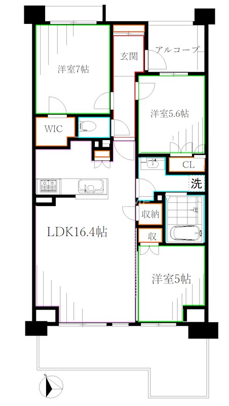 吉祥寺御殿山ＨＯＵＳＥ 間取り