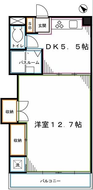 萩ハイツ 間取り