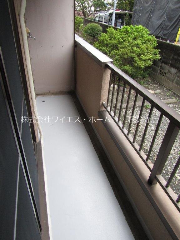 萩ハイツ ベランダ