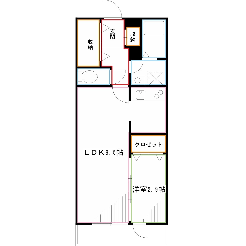 アークス三鷹 間取り