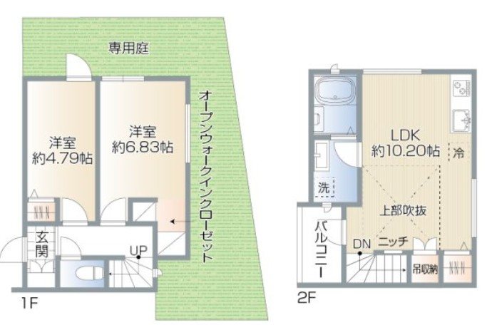 ＣＳ　ＧＡＲＤＥＮ　吉祥寺  間取り