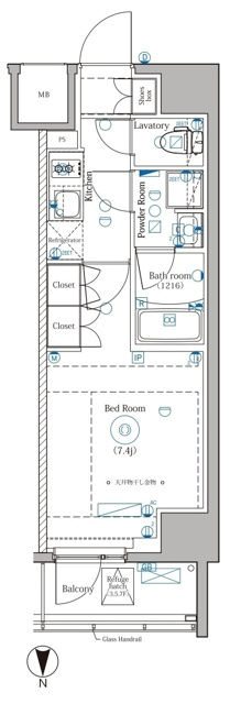DIPS野方RESIDENCE 間取り