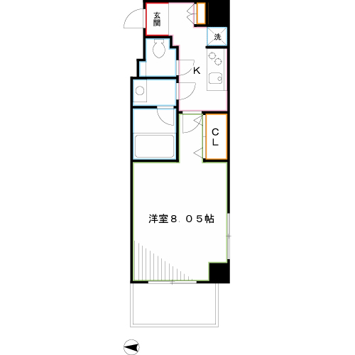 クロフトコテージ 間取り