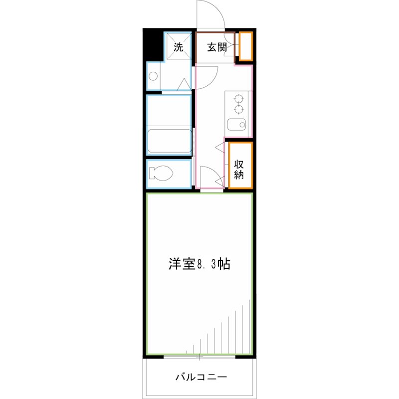 カーサ　カーロ 間取り
