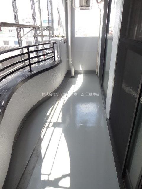 花町コマ  ベランダ