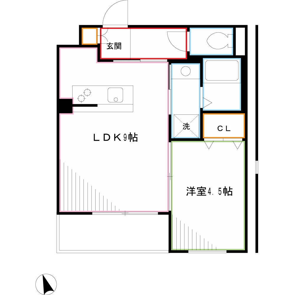 シャトル聖 小金井 間取り