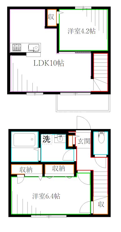 フォレストテラス  間取り