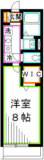 ハーフムーン　 間取り