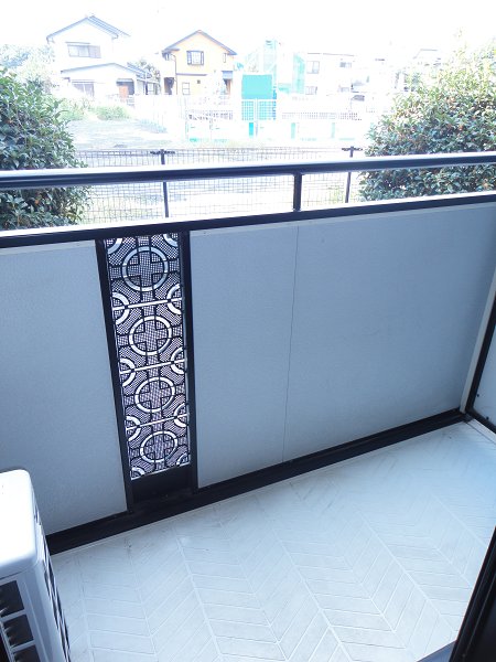 ハーフムーン　 ベランダ