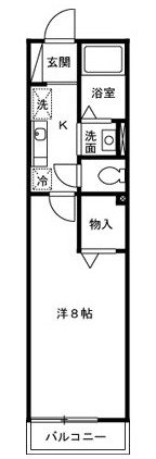 ハーフムーン　 間取り