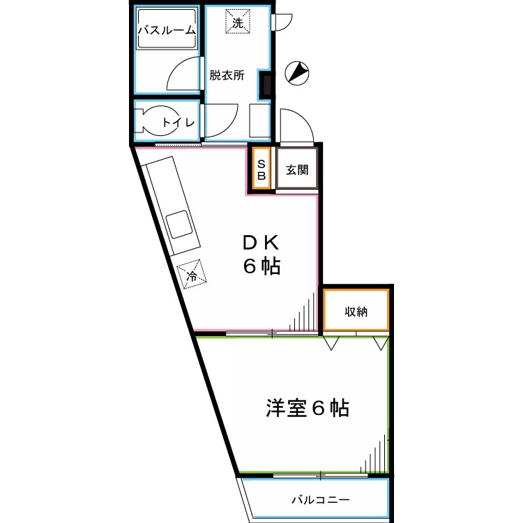 クレール小金井 間取り