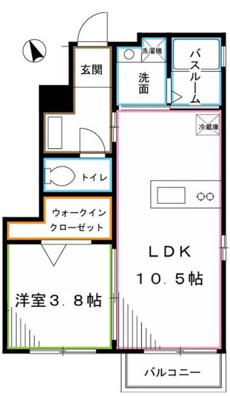 メゾンリブェール 間取り