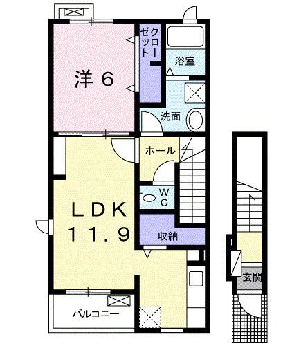 グランクレールＣ 間取り