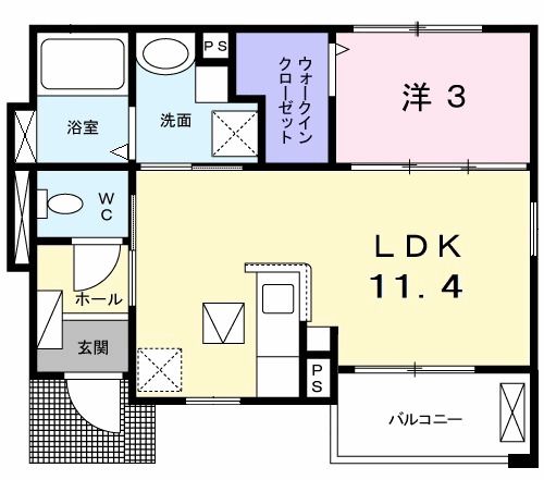 ジェルメ　フェリシア 間取り