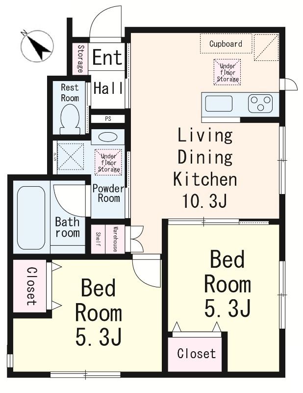 シティパル富士本 間取り