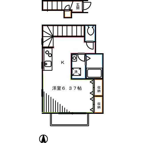 コーラルコート 間取り