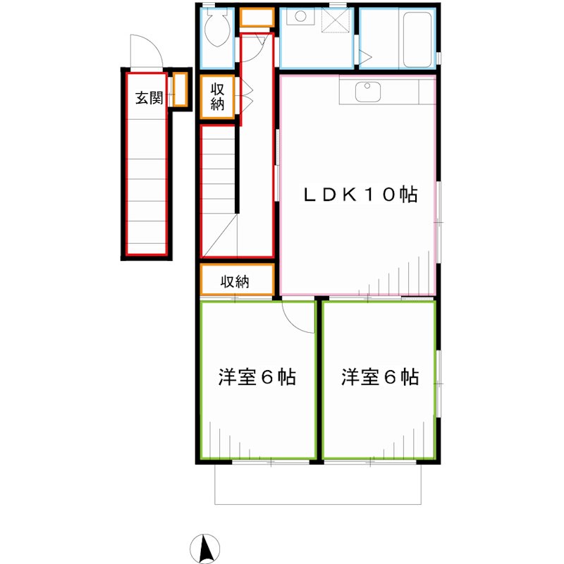 コンフェクセル 間取り