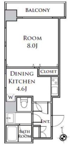 メゾンポメル小川 間取り