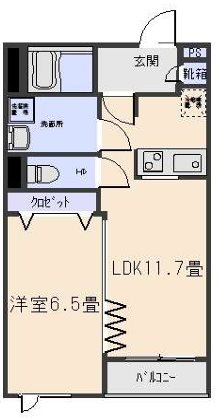 ブライト井の頭　 A 間取り