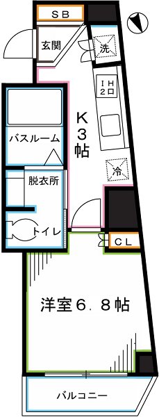 PARK　LANE国分寺 間取り