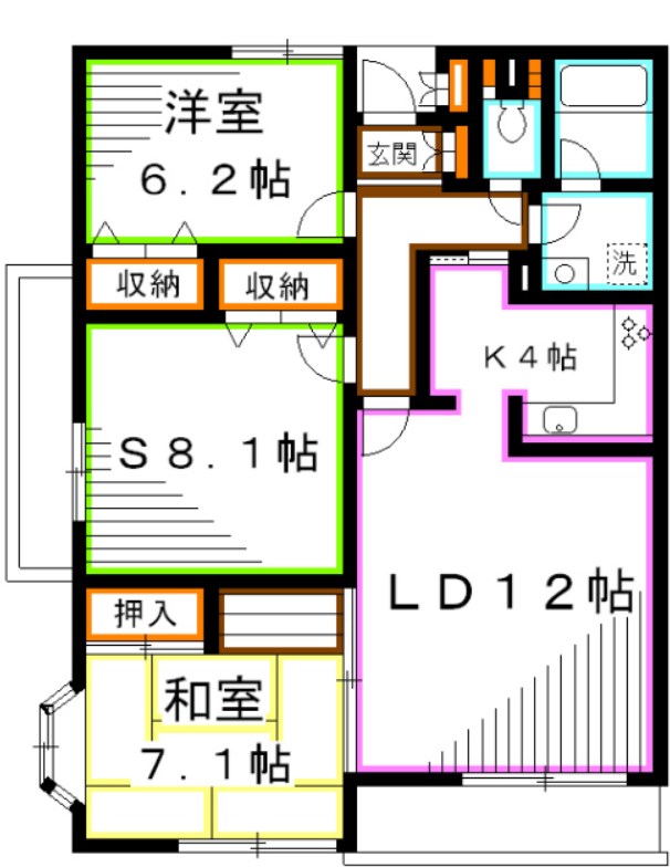 武蔵野パークヒルズ 間取り