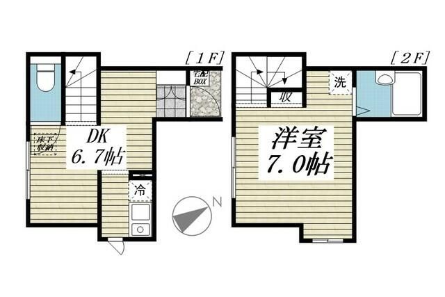 I-wood吉祥寺 間取り
