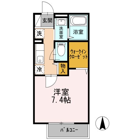 セジュール六の坂 間取り