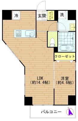 アリーチェ中野野方 間取り