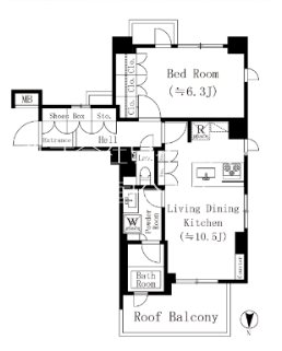 ラクレイス国分寺  間取り