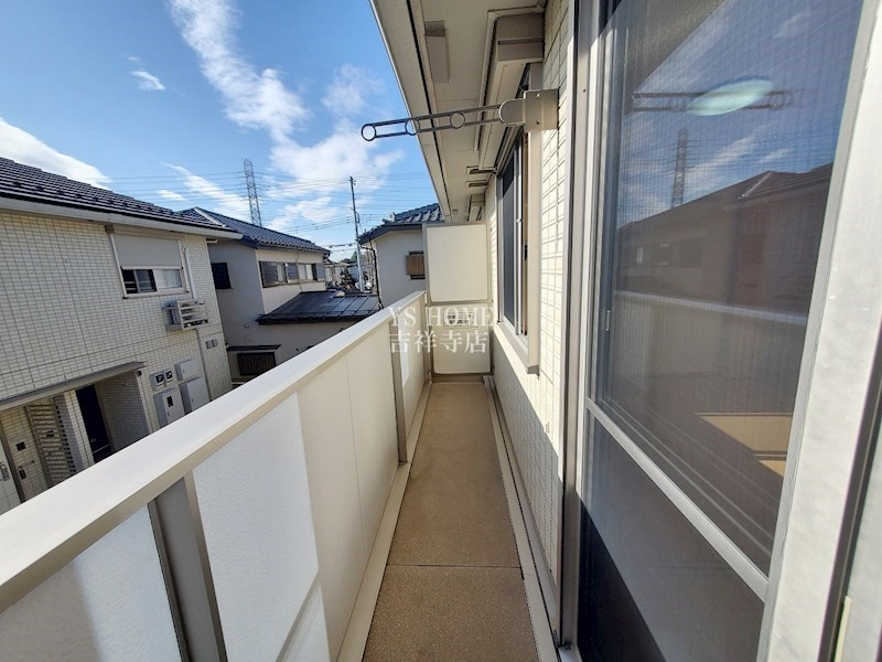 ブラン・トリスターB棟 ベランダ