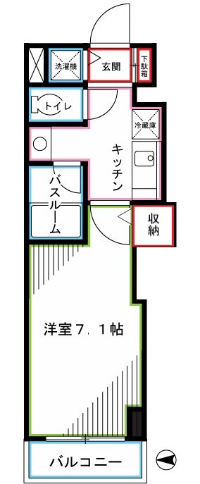 第７千代鶴ビル 間取り